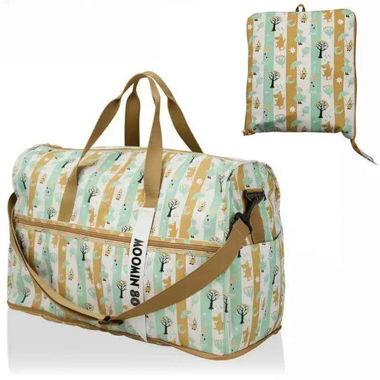 Moomin Japanese Kawaii Foldable Travel Duffel Bag