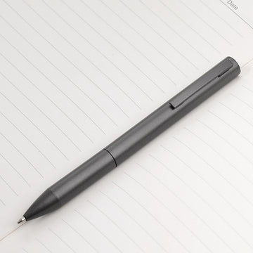 Matte Dark Gray Metal Ballpoint Pen | Twist Mechanism | Black Ink 1.0mm | 10-Pack
