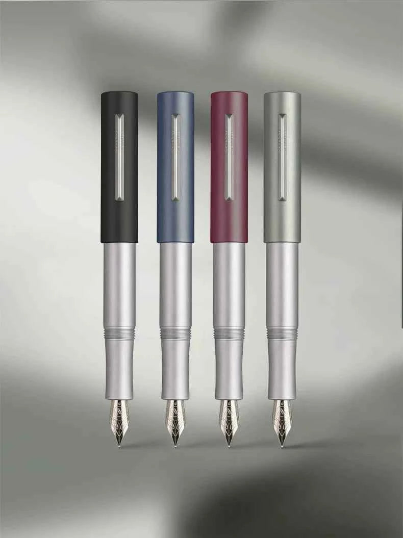 NATAMI PrismX Pocket Fountain Pen - Metal Barrel with Screw Cap