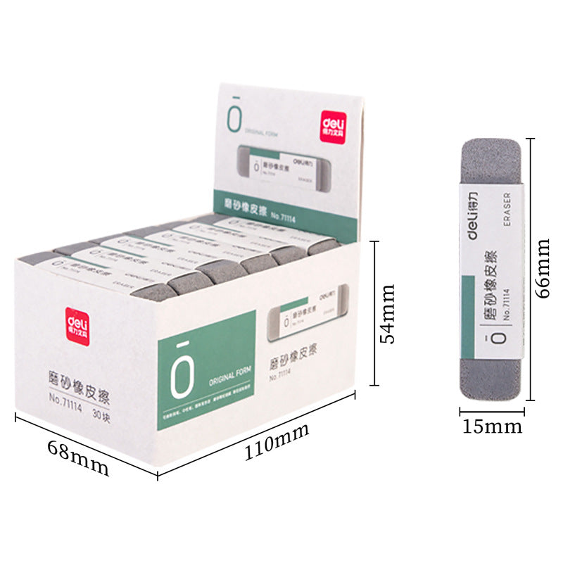DELI 71114 Sand Eraser for Ink Markings 4-Pack