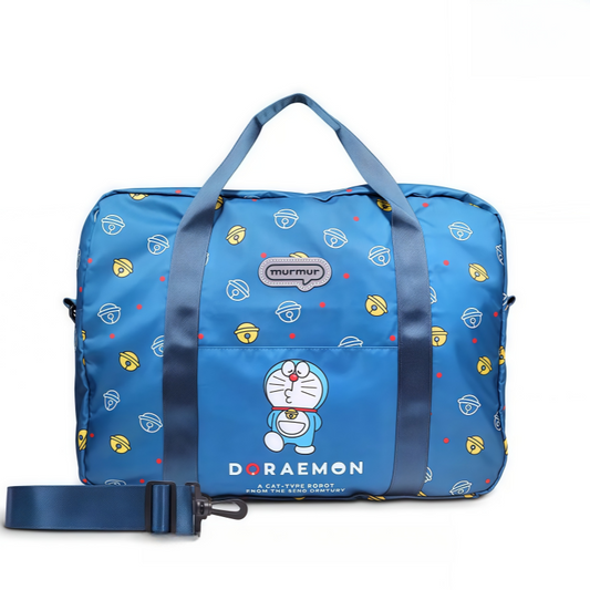 Borsa da viaggio pieghevole Doraemon cartone animato giapponese