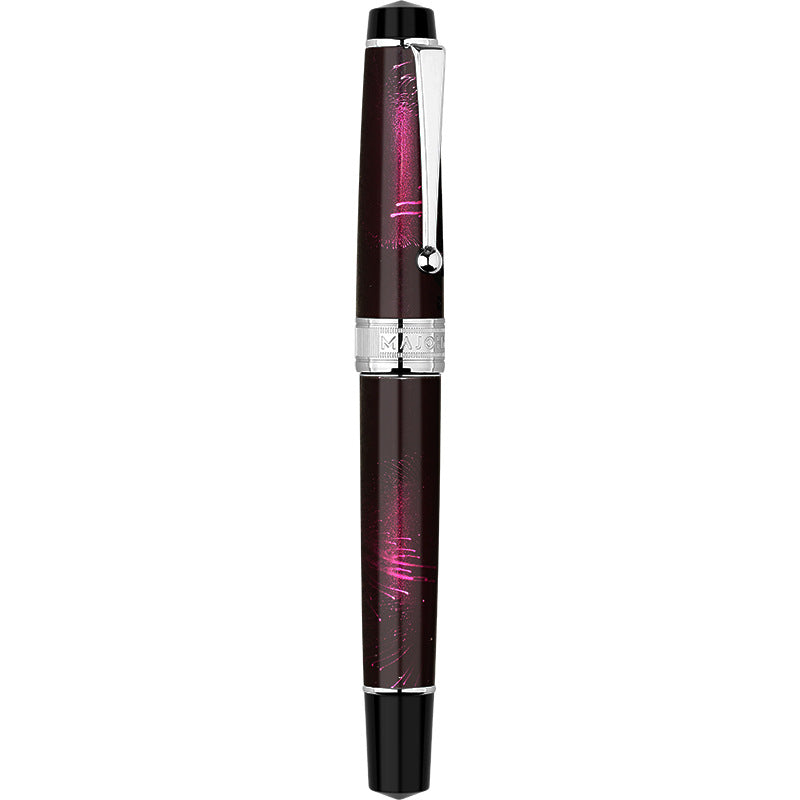 Majohn T5 Piston Fountain Pen,Large Ink Capacity Writing Set with Box