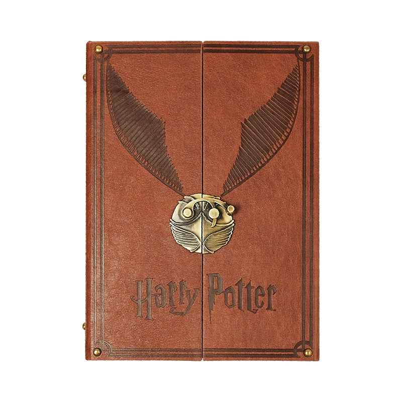 Harry Potter Golden Snitch Notebook – Hardcover Zinc Alloy Hinge