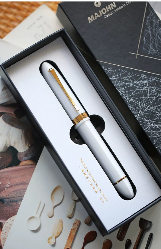 MAJOHN V60 Triangle Grip Piston Fountain Pen