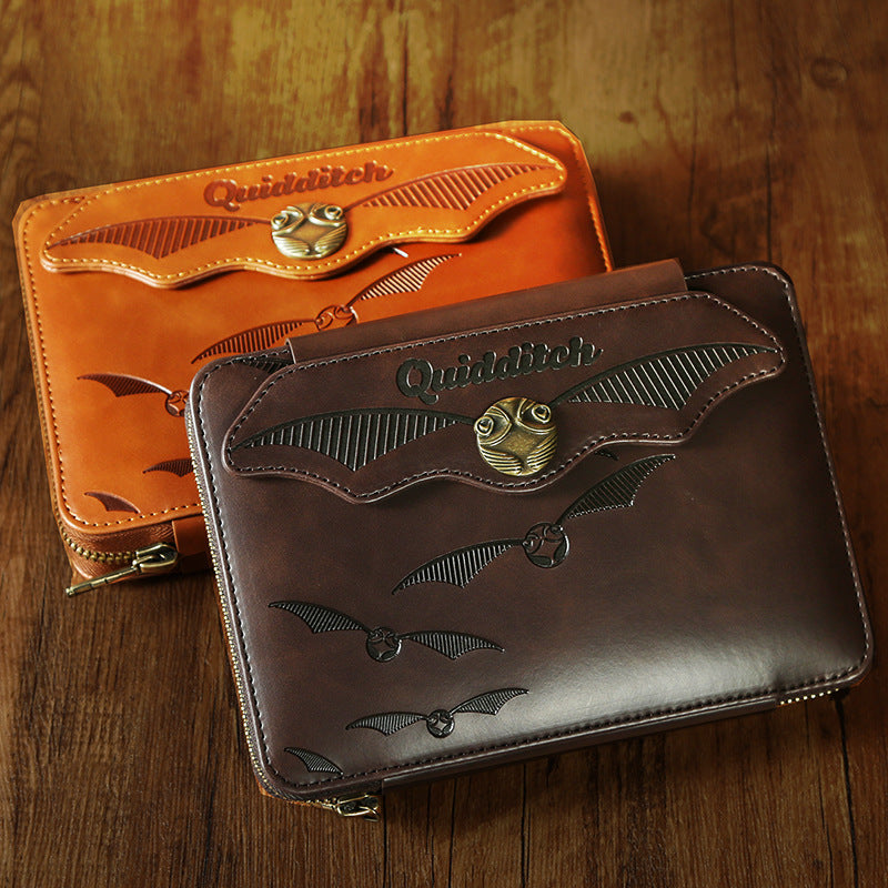 Harry Potter Quidditch Vintage Zip Pouch | PU Leather | 186×138mm