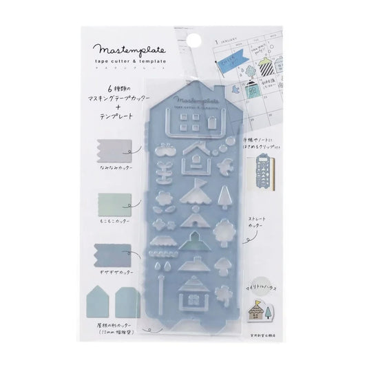 Kutsuwa Mastemplate řezač washi pásky a šablona