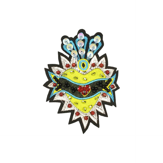 Decorative Eye Applique Patch for Bags Clothing 5 Pack