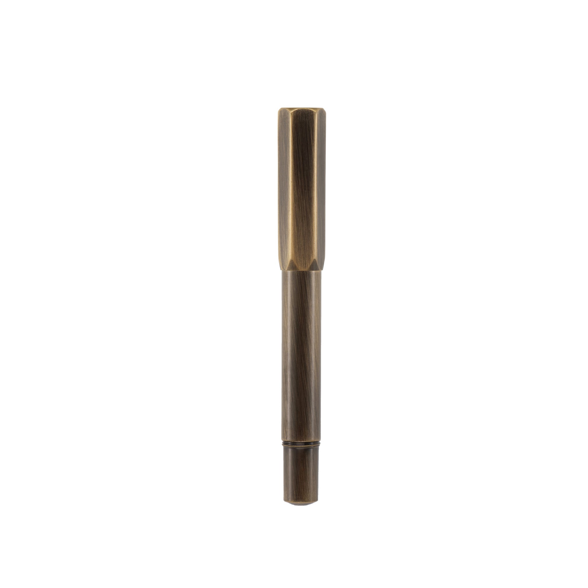 Vintage Full Metal Fountain Pen, Solid Brass Body with Stainless Steel Nib