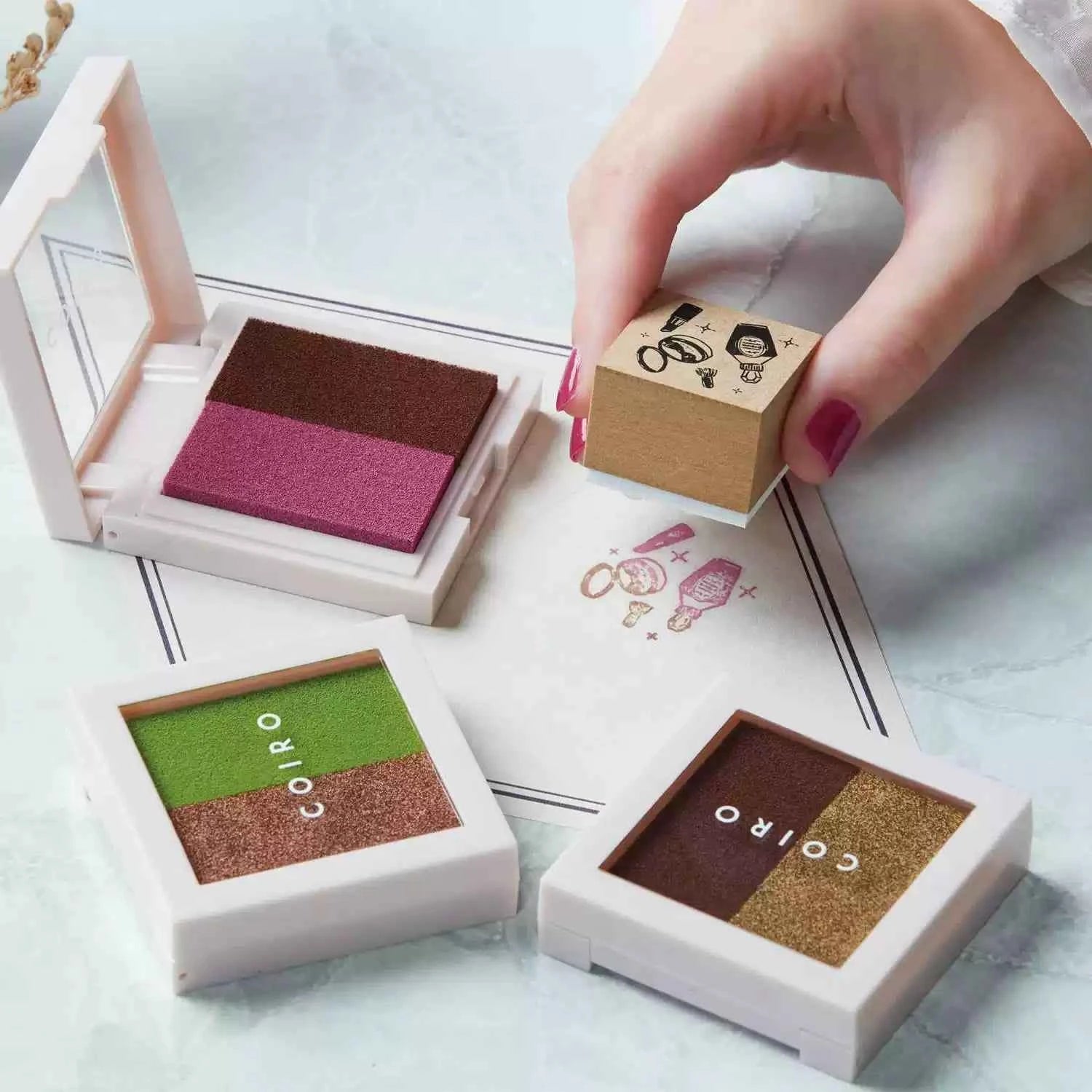 Sun-Star Coiro Dual Color Ink Pad