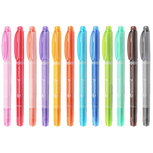Tombow Play Color Dot Pen Vattenbaserad markör, 12 färger