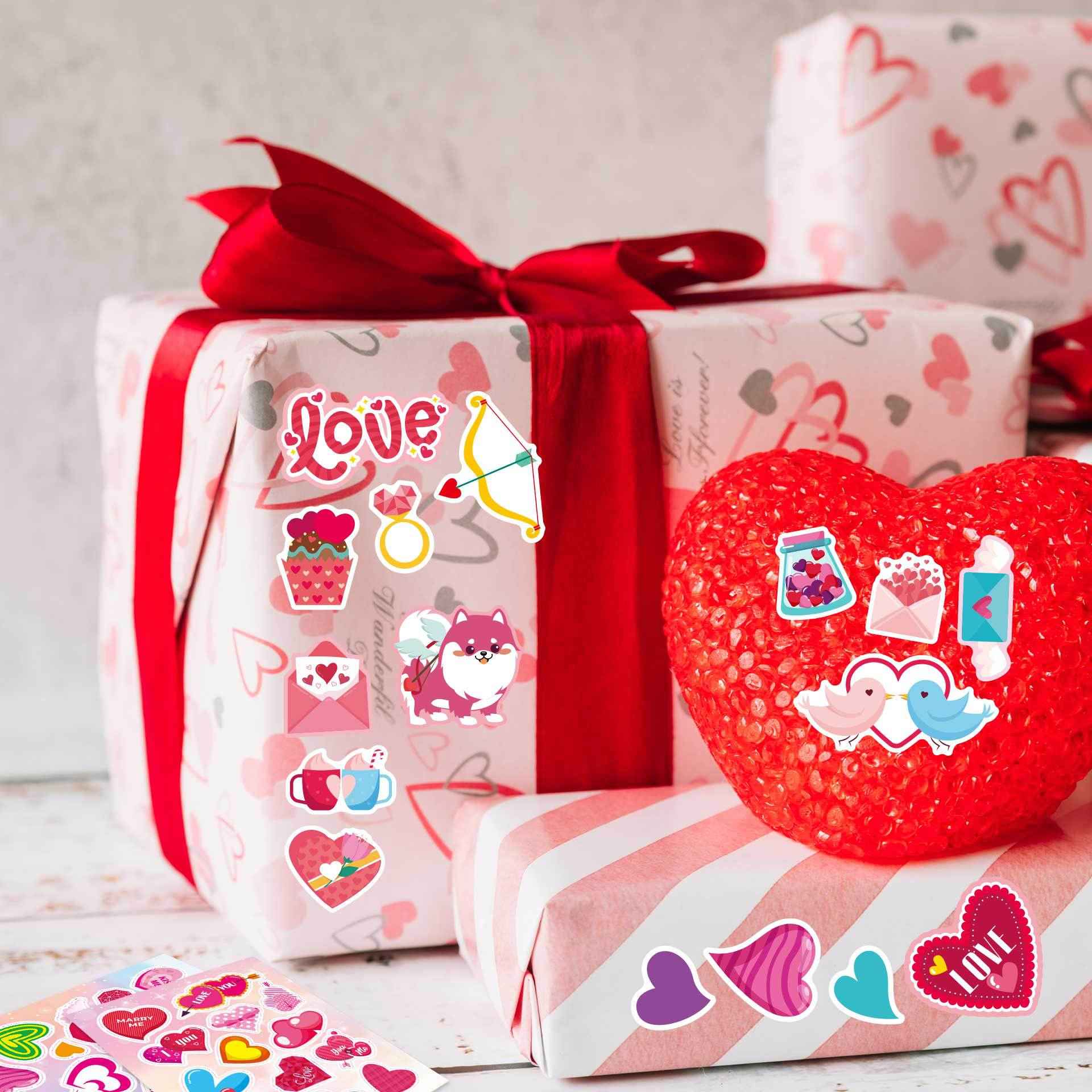 Make a Face Love Heart DIY Stickers for Kids 24 Sheets