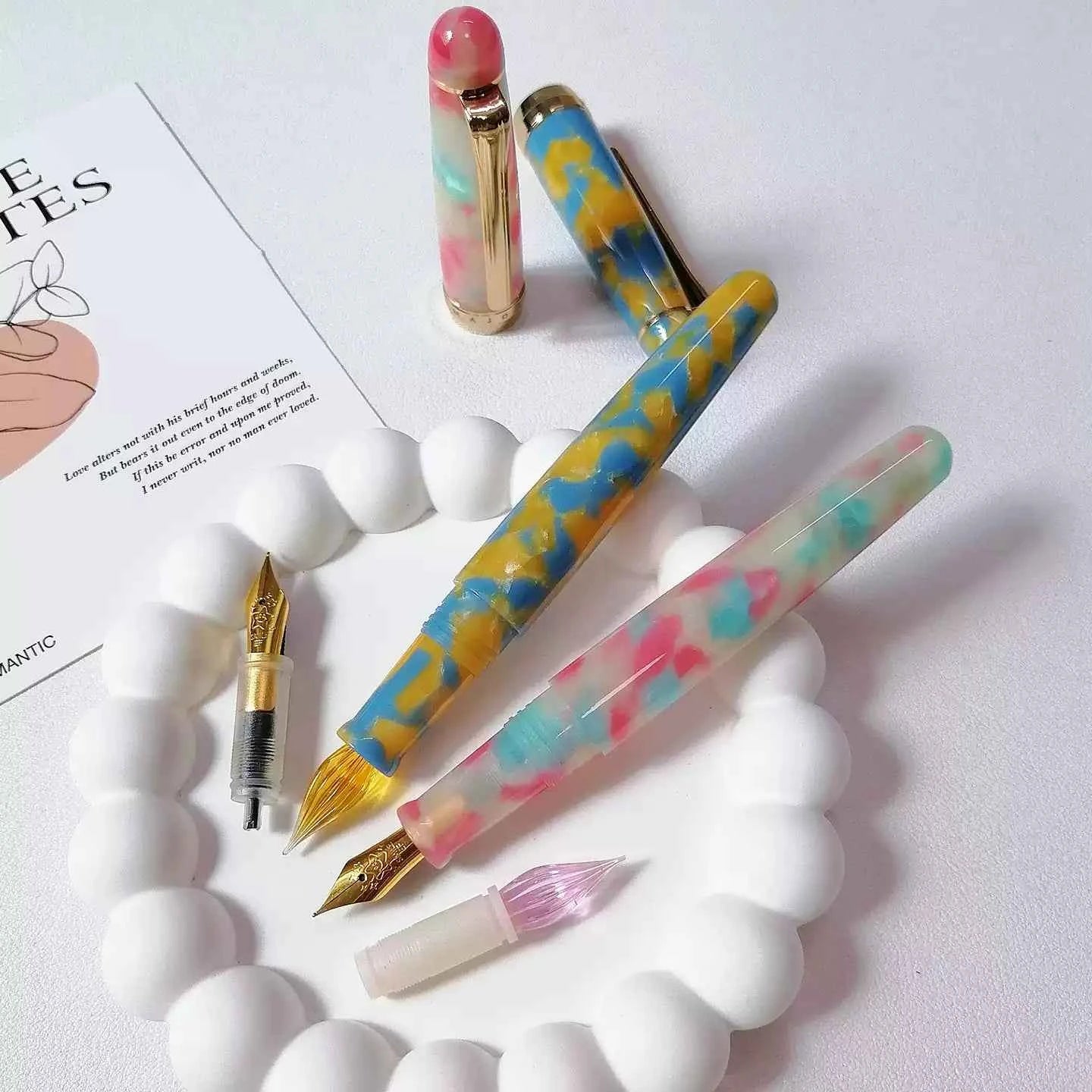 MAJOHN S9 Color Acrylic Fountain Pen