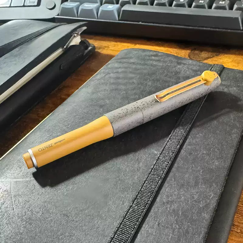 uniball ZENTO Signature Model Roller Ball Pen Limited Stone Brass 0.5mm
