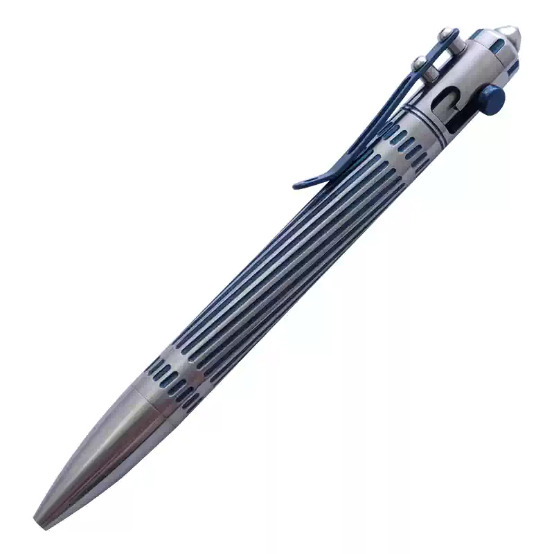 Titanium Tactical Pen for EDC Self-Defense with Refills