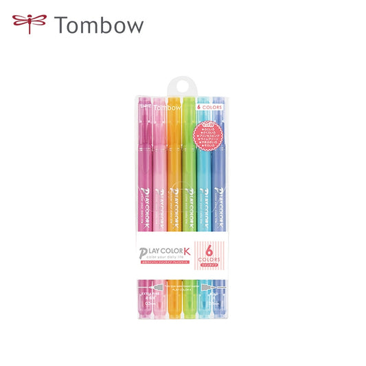 Set de bolígrafos de punta de fieltro Tombow Play Color 6/12/24/36 colores