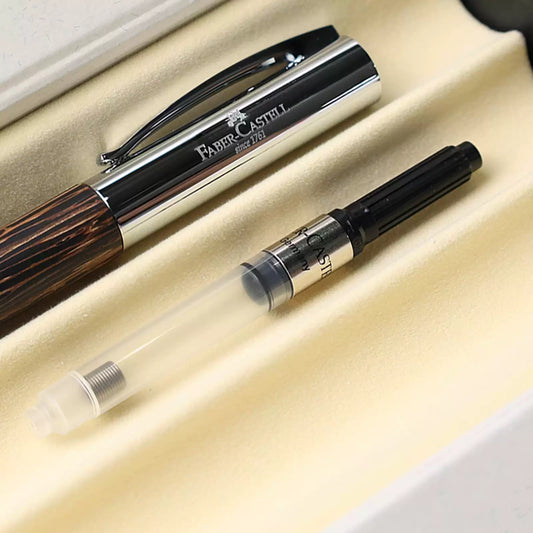 Faber-Castell Fountain Pen Ink Converter, 2.6mm European Standard, Twist-Piston Filling