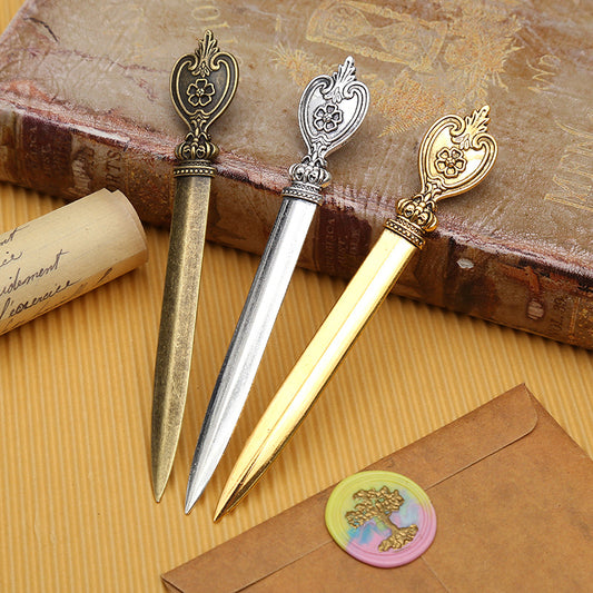 3pcs Retro Metal Envelope Letter Openers