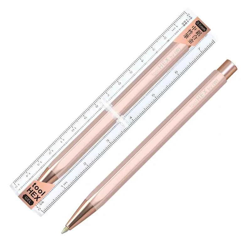 IWI toolHEX Aluminum Click Pen – 0.5mm Hexagonal Barrel with Scales