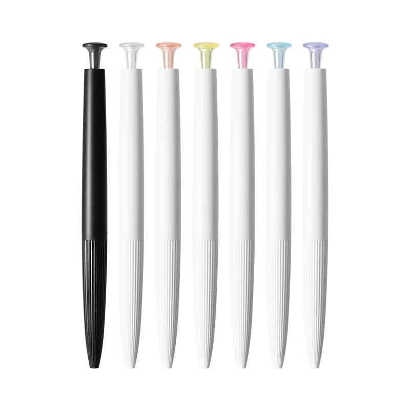 KACO K10 Gel Pen 0.45mm Black Ink 7 Pack