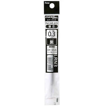 Pentel EnerGel LRN3 Needle-Point Gel Pen Refill - 0.3mm - 5 Pack