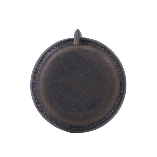 Leather Mini Tape Measure,Vintage Sewing & Body Tape Coffee