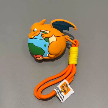 Pokémon AirPods Silikon-Schutzhülle | Pikachu & Glurak