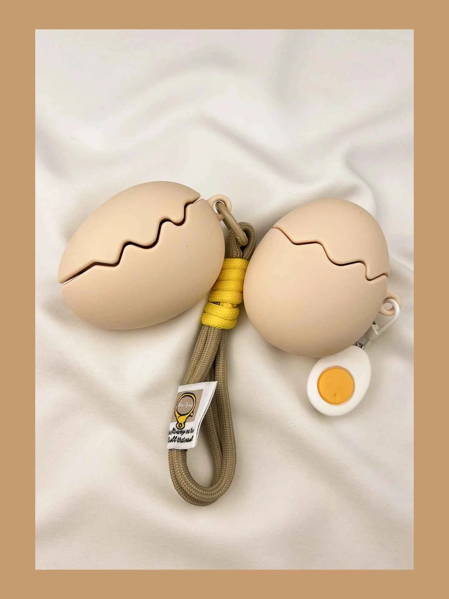 Egg-Shaped AirPods Case AirPods 1/2/3/4 AirPods Pro/Pro 2/Pro 3