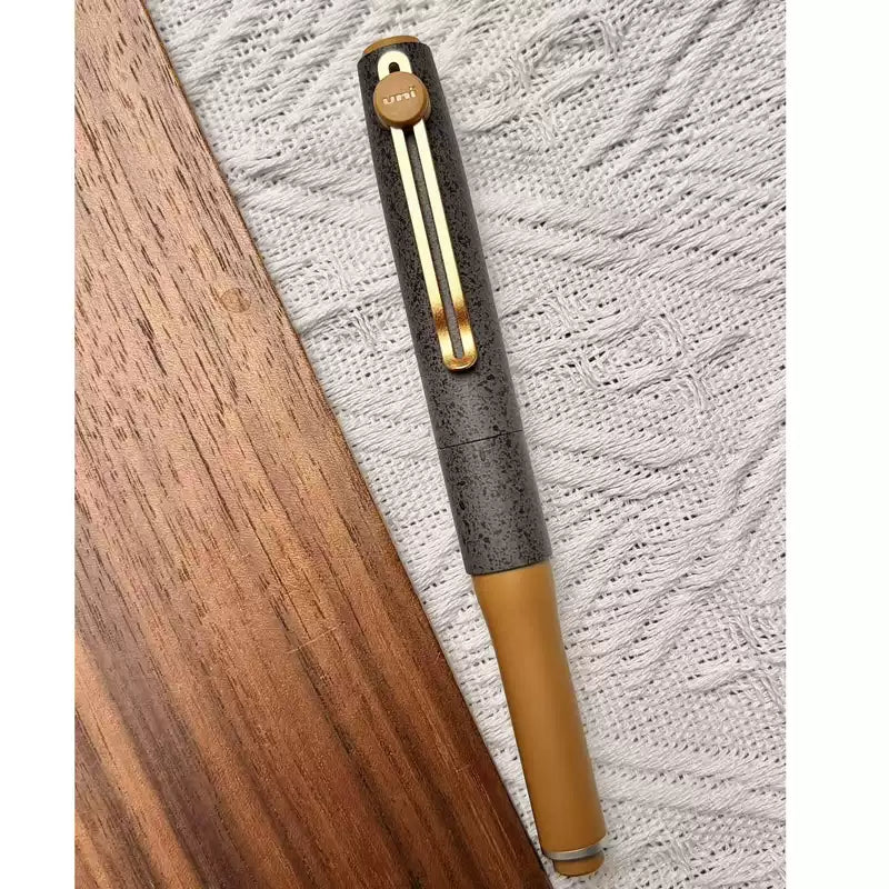 uniball ZENTO Signature Model Roller Ball Pen Limited Stone Brass 0.5mm