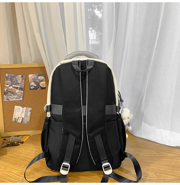 Korean Cat Series Student Backpack | Cute Lightweight School Bag for Girls