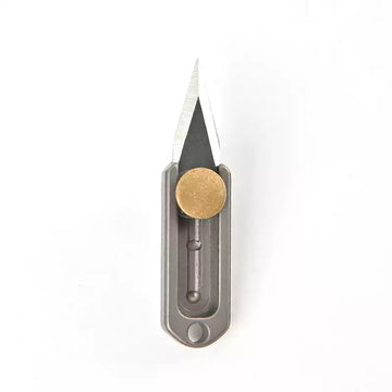 Titanium EDC Lommekniv | Mini Nøglering Boxkniv