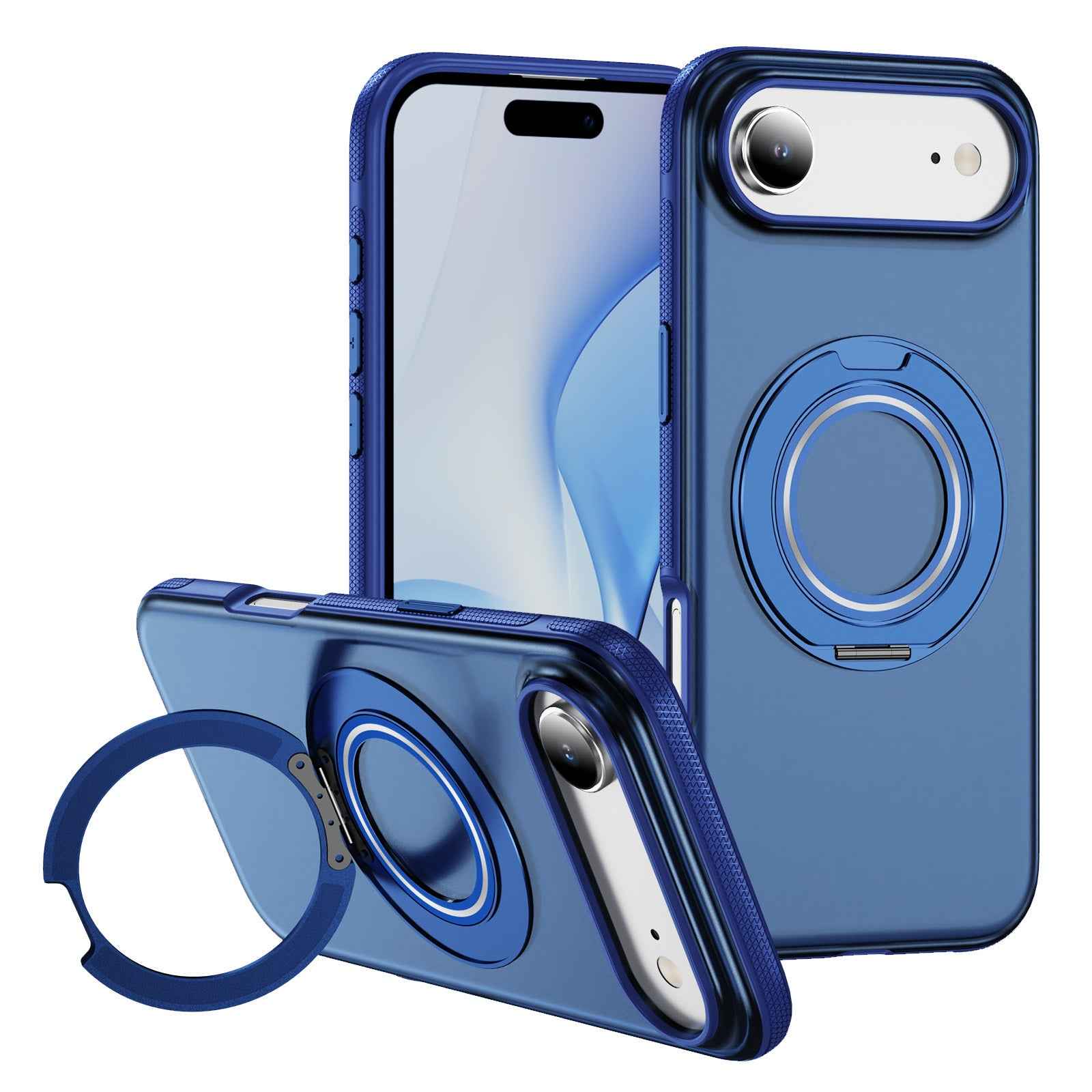 iPhone 17 Rotating Stand Phone Case