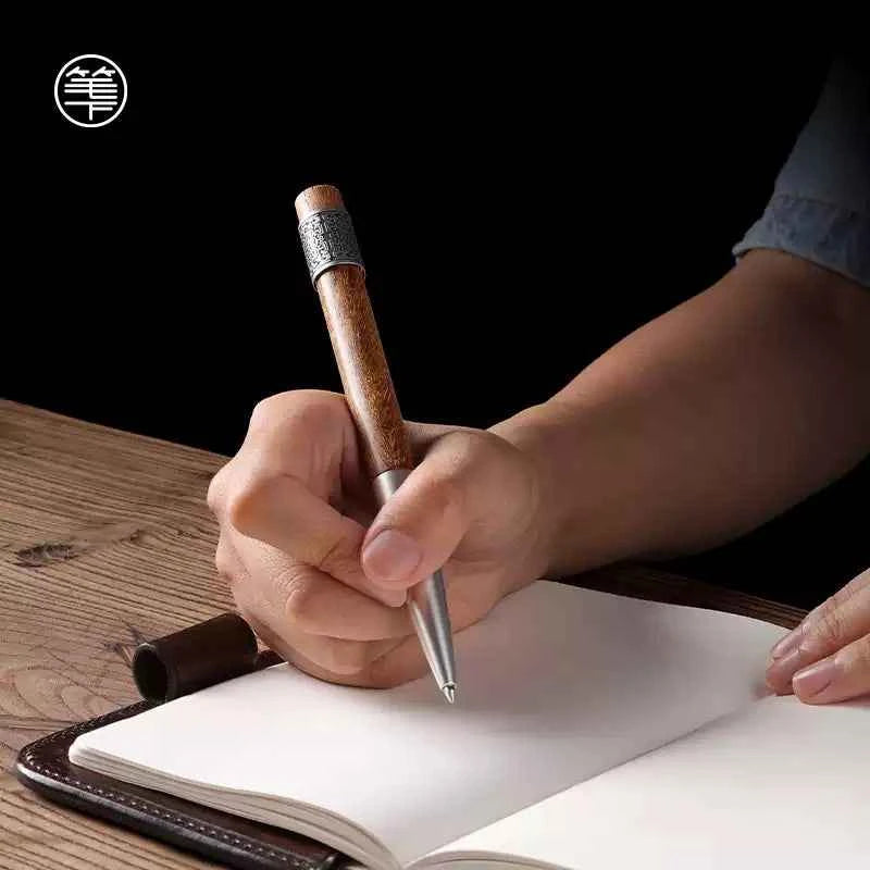 Elegant Rosewood 0.5mm Ballpoint Pen