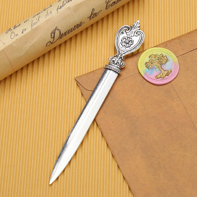 3pcs Retro Metal Envelope Letter Openers