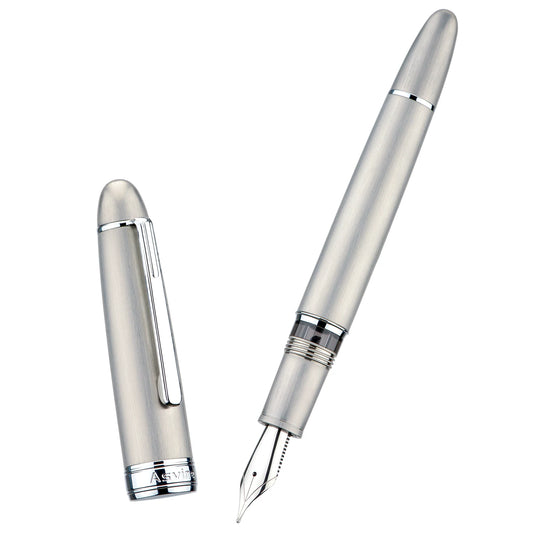 Asvine J16 Titanium Alloy Fountain Pen | Piston Filling | German JOWO Nib
