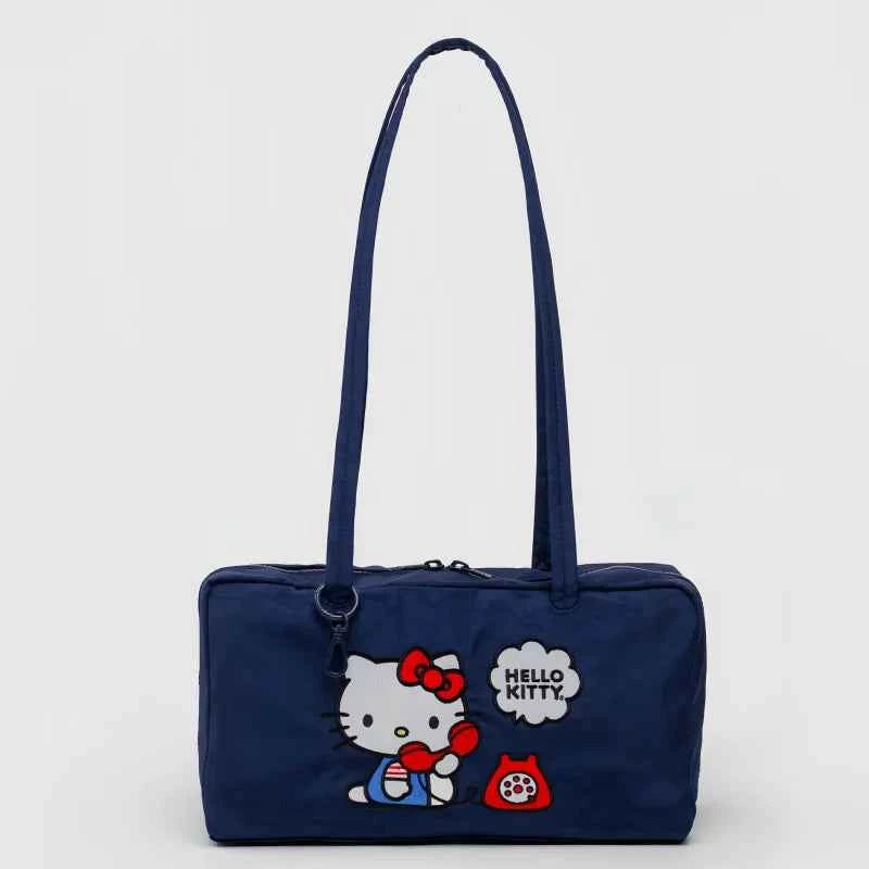 Cute Hello Kitty Dark Blue Shoulder Bag