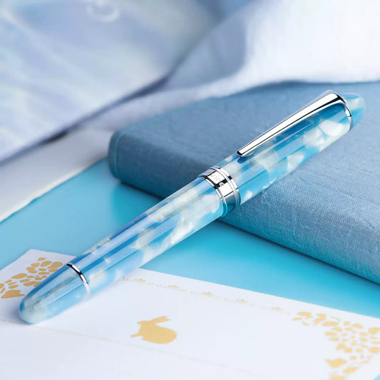 Asvine P50 Acrylic Piston Filling Fountain Pen | Asvine or German BOCK Nib