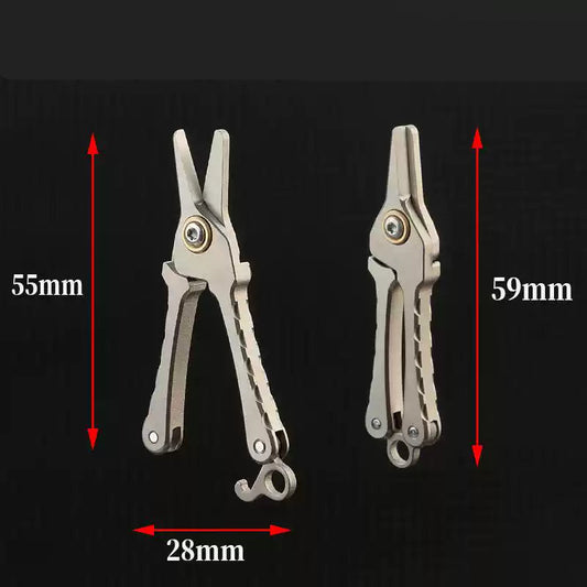 Titán mini olló EDC eszköz