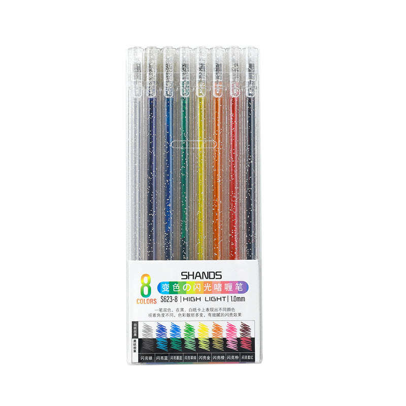 8/12/18 Color Glitter Gel Pens 1.0MM