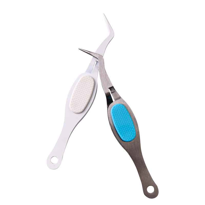 KW-TRIO FNZ-01 Curved Pointed Craft Tweezers 2 Pack