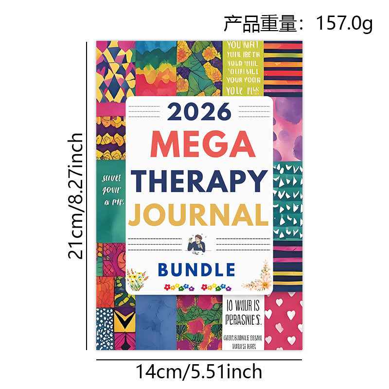 2026 MEGA THERAPY JOURNAL BUNDLE Jumbo Therapeutic Handbook