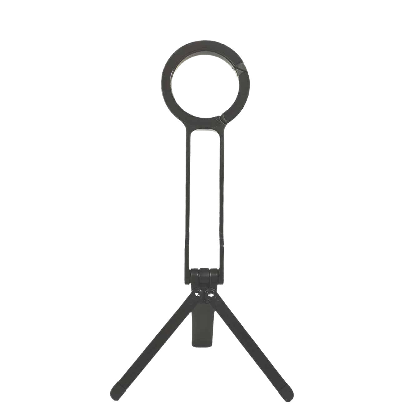 Aluminiumlegierung Telefon Stativ Karabiner-Halterung für iPhone