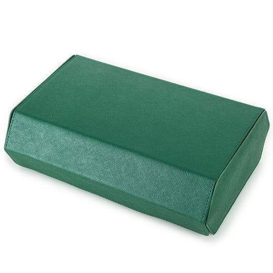 Echtes Leder Hexagon 8-Uhren Roll-Etui