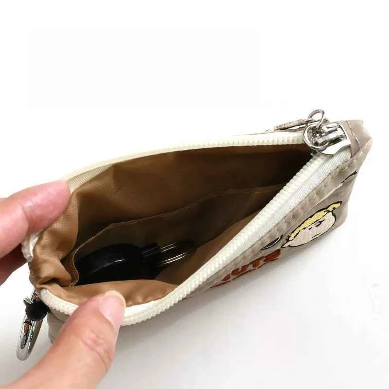 Japanese Kawaii Peanuts Zipper Coin Purse
