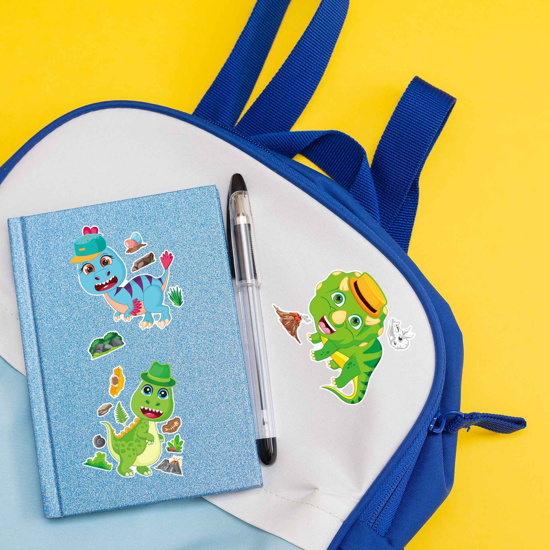 Make a Face Tyrannosaurus Rex Stickers for Kids 32 Sheets