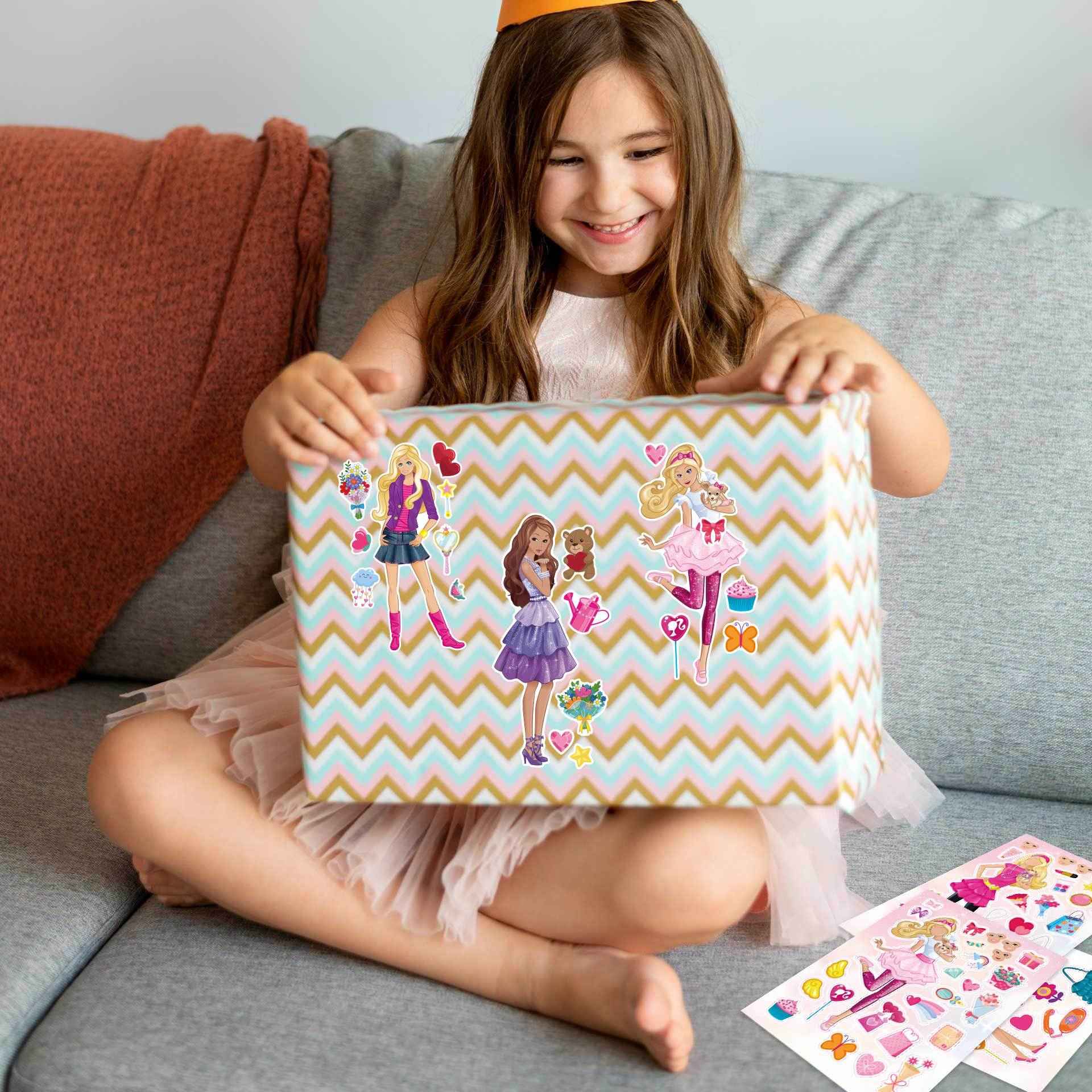 Make a Face Fashion Girls Stickers for Kids 24 Sheets