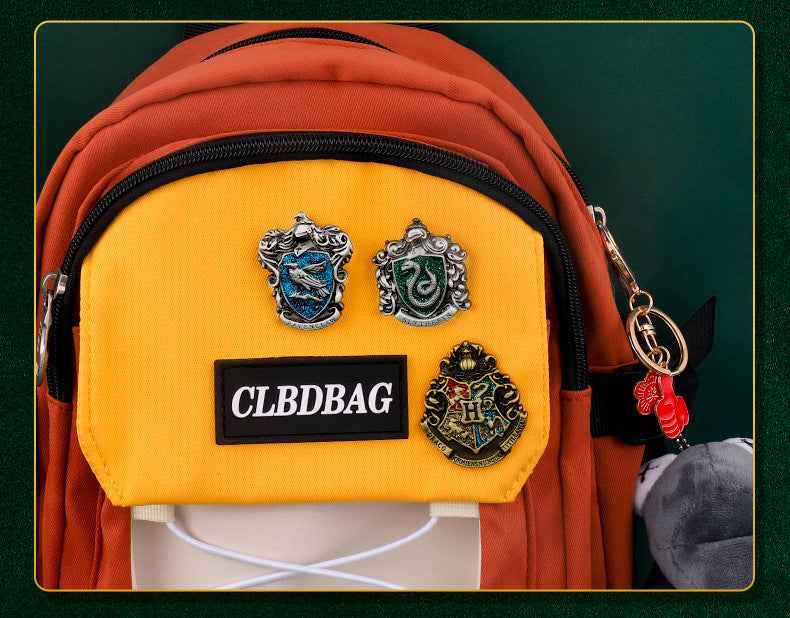 Harry Potter Metal Badge Set – Hogwarts House Crest Pins 5 Pack