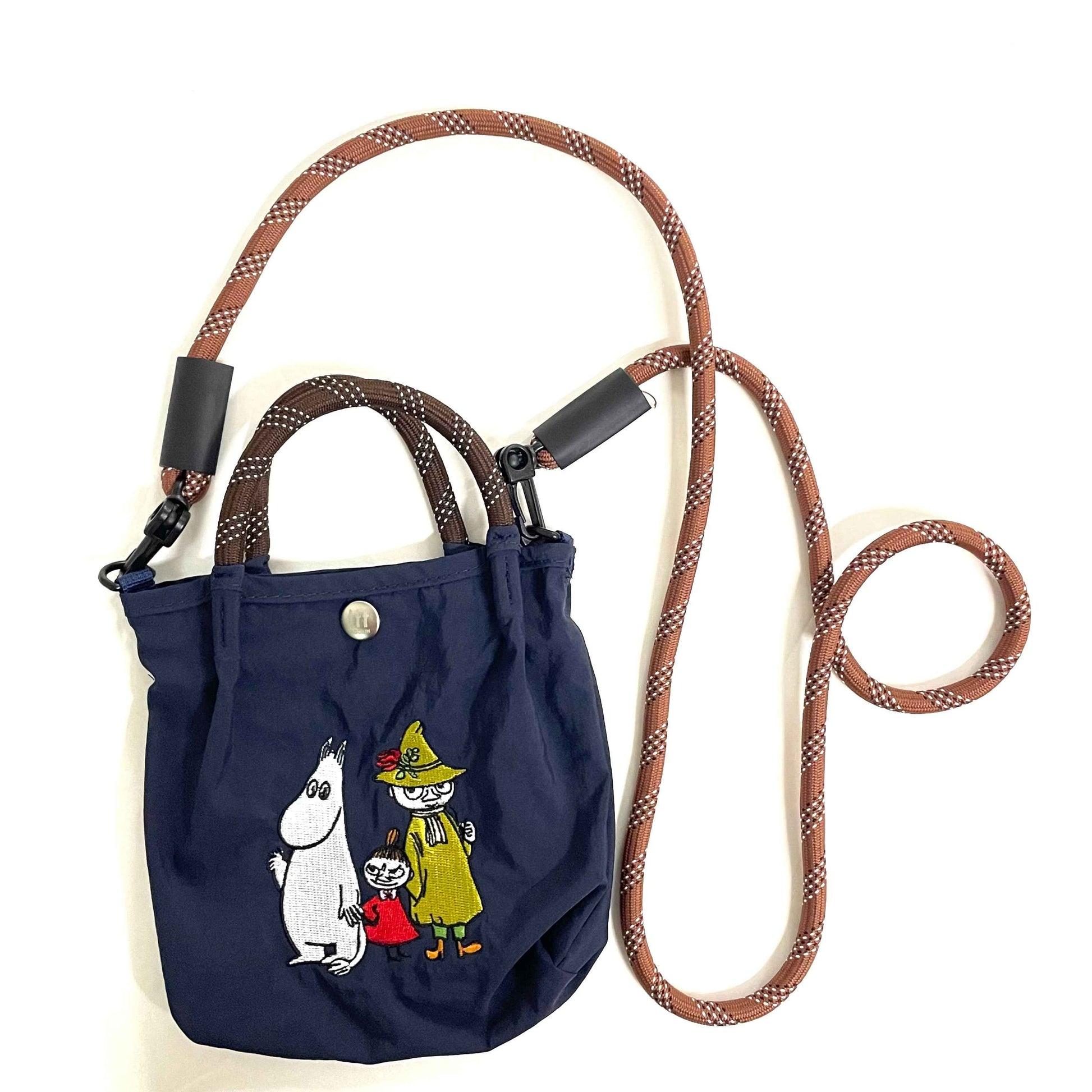 Moomin Japanese Cartoon Embroidered Handbag