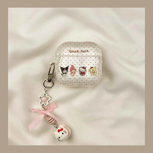 Funda para AirPods Sanrio con lunares