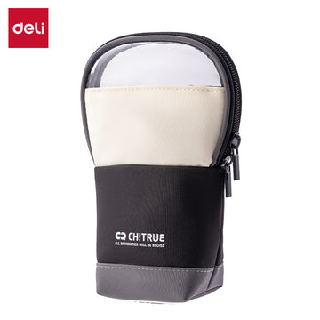 Estojo Vertical para Lápis DELI BC408 – Organizador de Canetas Estiloso para Estudantes