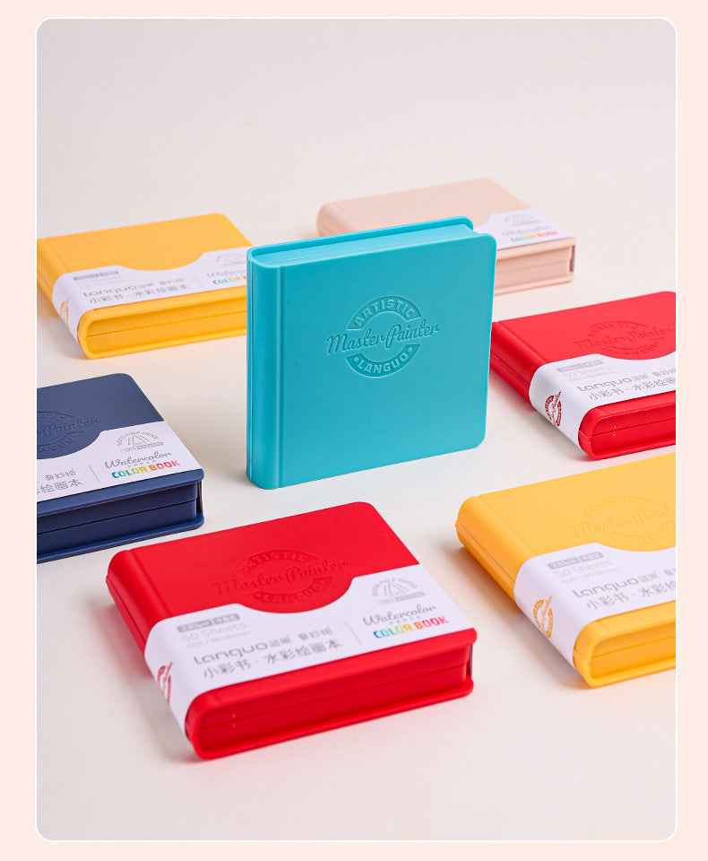 LANGUO MINI Art Watercolor Paper Sketchbook Tearable 5 Pack